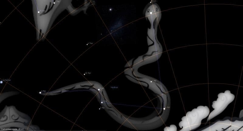 Hydrus Constellation Astrology