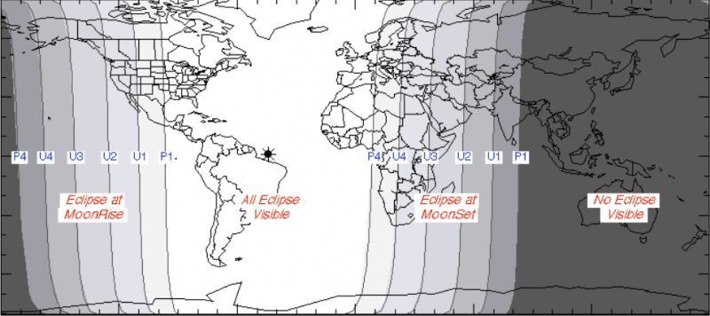 Lunar Eclipse September 2015 Visibility