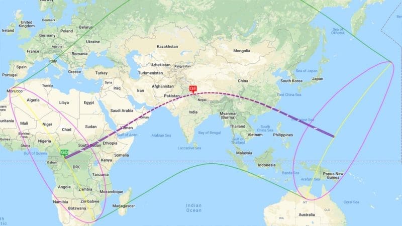 Solar Eclipse June 2020 Path