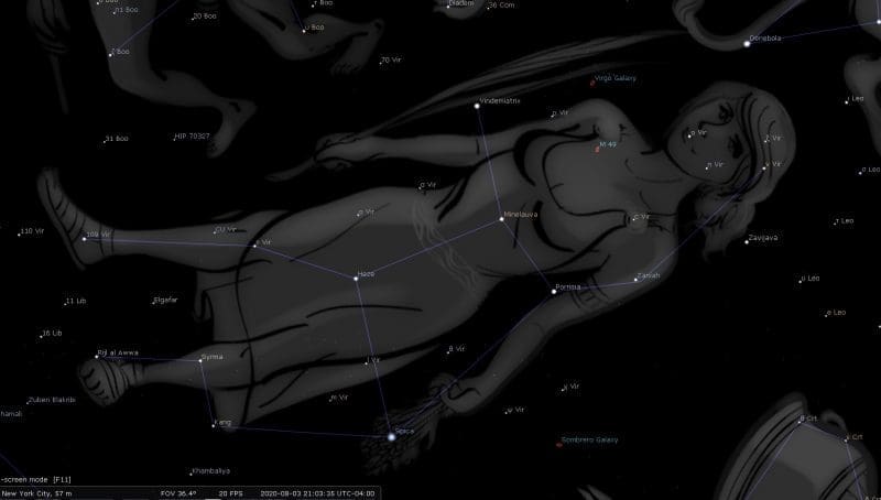 Virgo Constellation